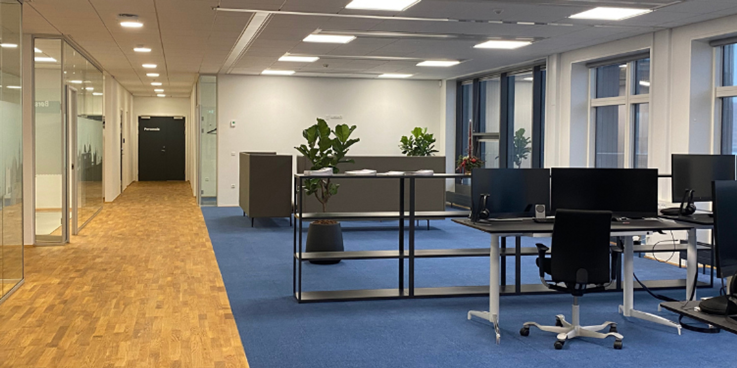 Billedet viser Middelfart Sparekasses nye kontor på Kalvebod Brygge 45